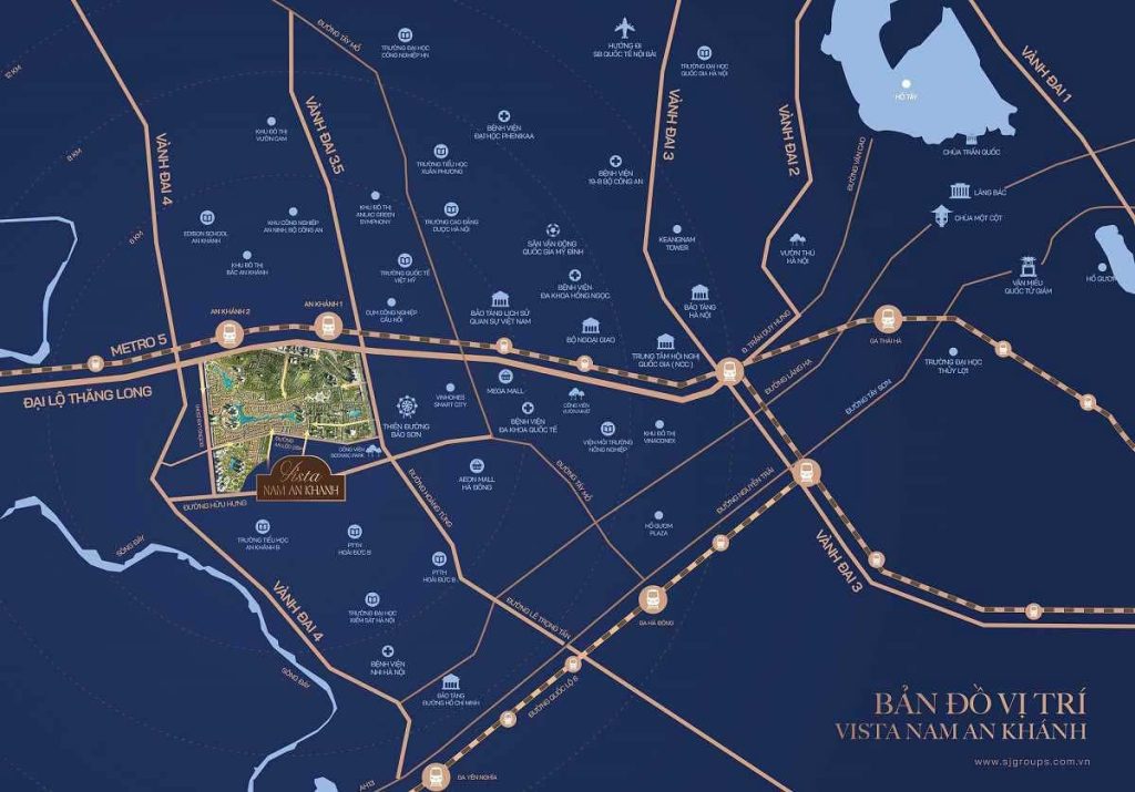 Vị trí dự án Metropoli 5