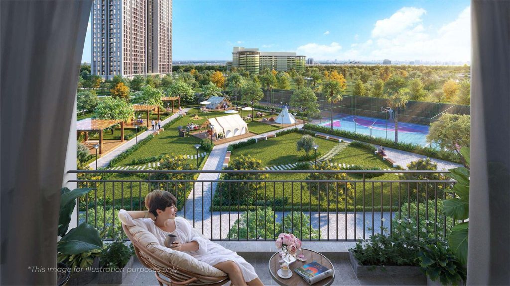 Tiện ích xanh tại Metropoli 5