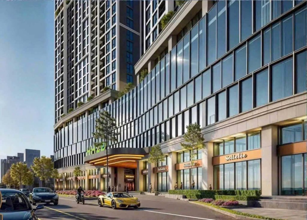 Phối cảnh tòa căn hộ dự án Metropoli 5