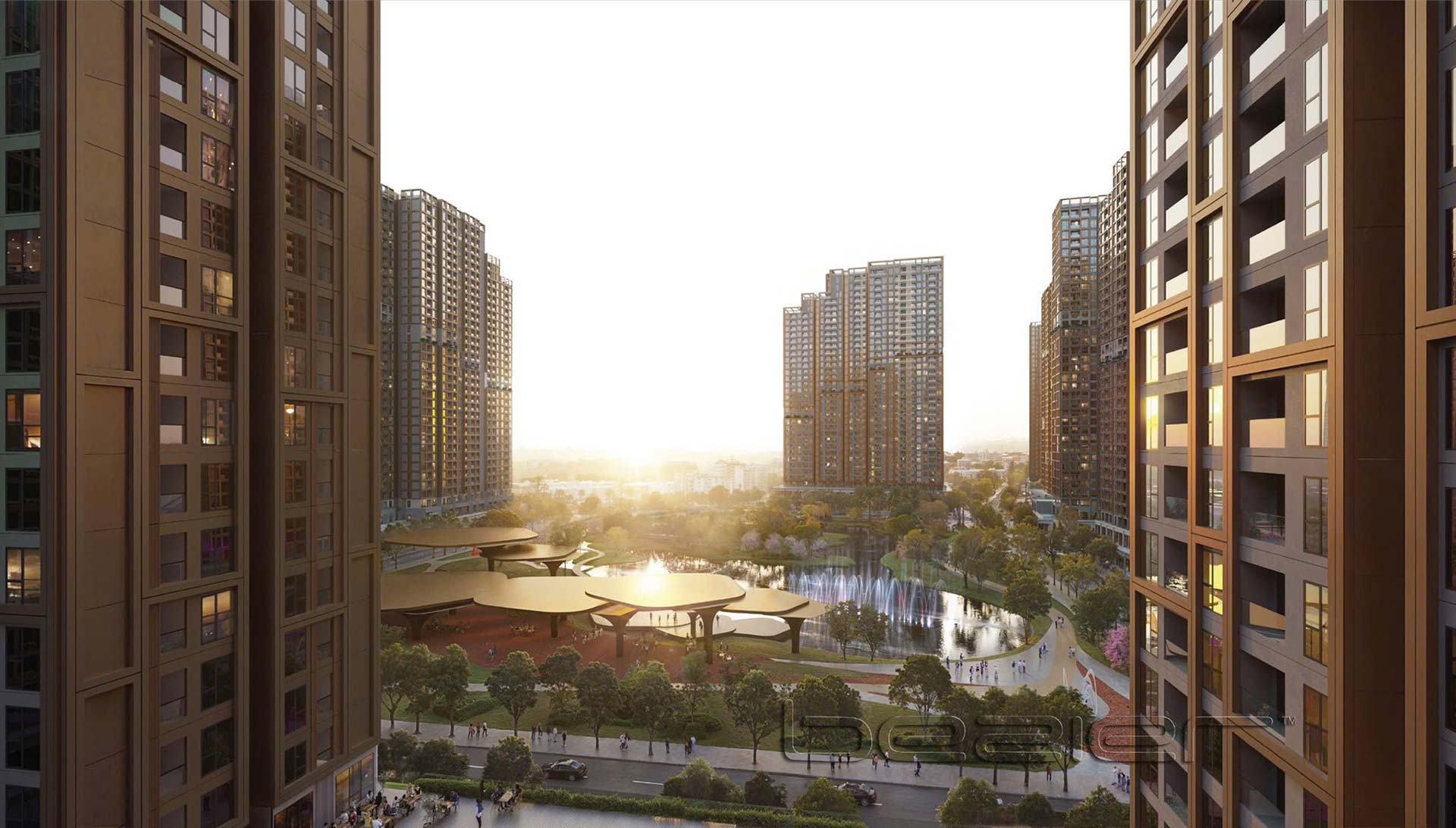 Imperia Ocean City | Tổng quan về quần thể căn hộ cao cấp tại Ocean City 1 Công viên trung tâm dự án Imperia Ocean City