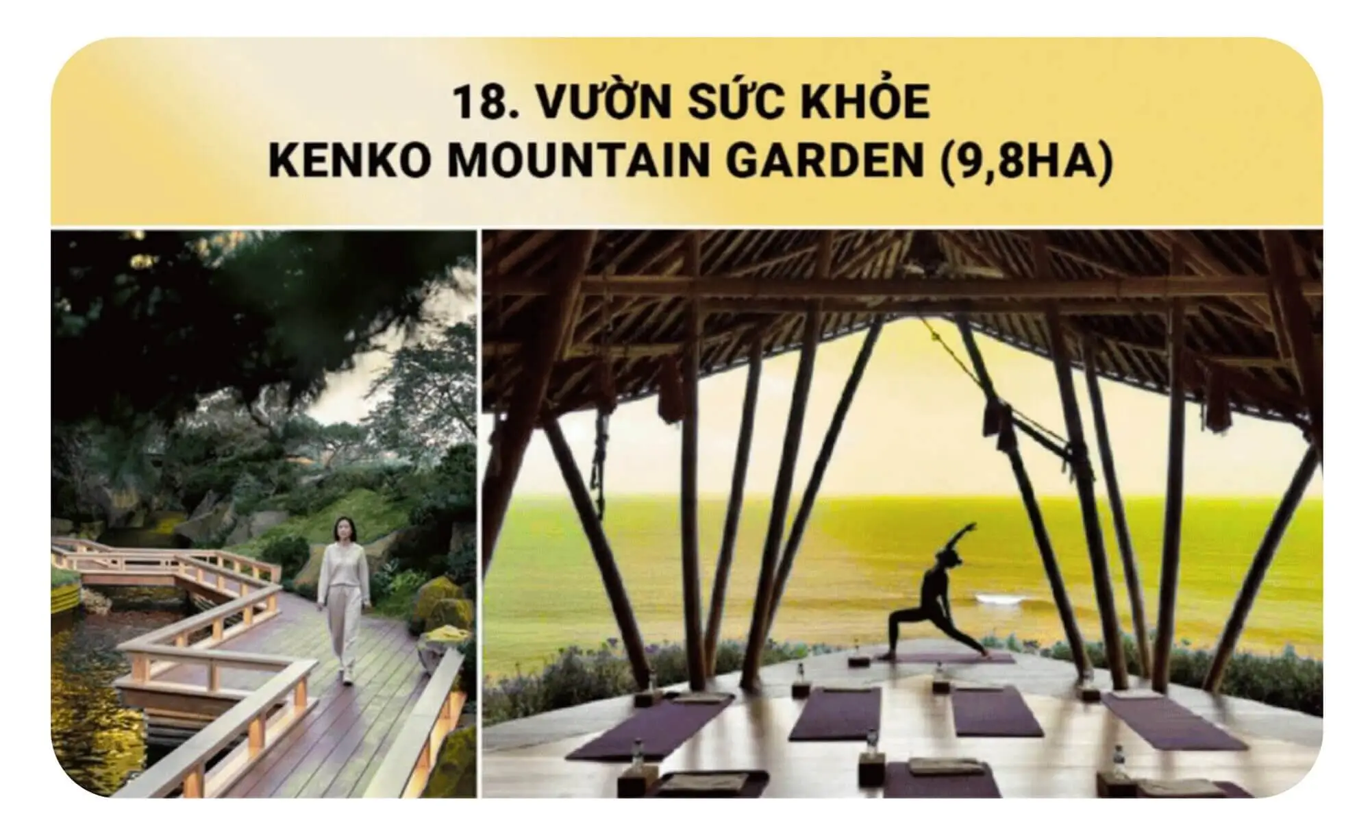 Vườn sức khỏe Kenko Mountain Garden tại Vinhomes Hải Vân Bay Vườn sức khỏe Kenko Mountain Garden tại Vinhomes Hải Vân Bay